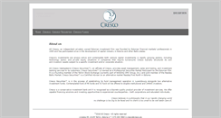 Desktop Screenshot of cresco.ee