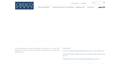 Desktop Screenshot of cresco.sk