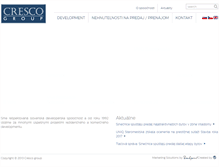 Tablet Screenshot of cresco.sk