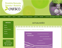 Tablet Screenshot of cresco.edu.pl